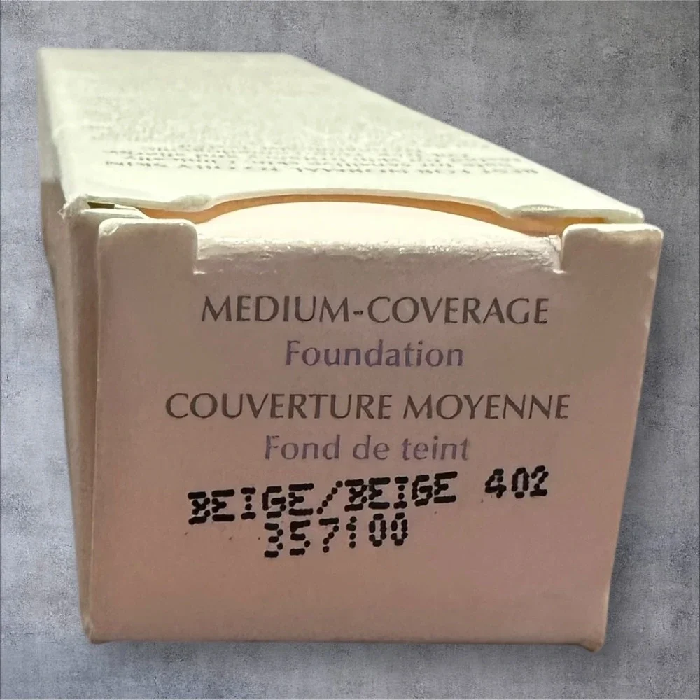 MARY KAY Medium-Coverage Foundation BEIGE 402 Liquid 1 Fl Oz 357100 NIB Gray Cap